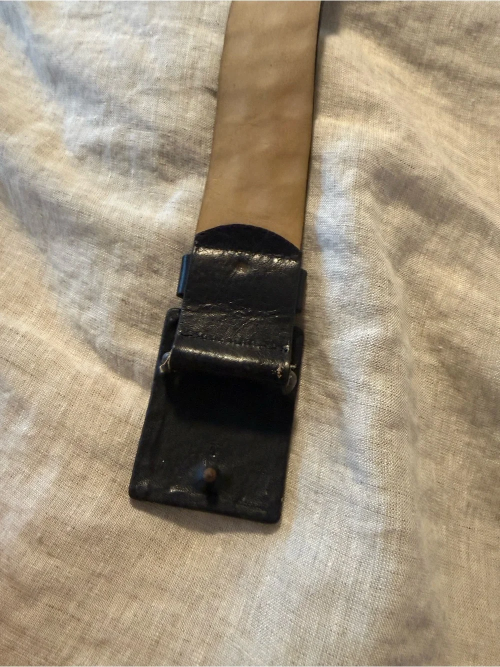 Streets Ahead Black Studded Leather Belt with Silver Pyramid Studs